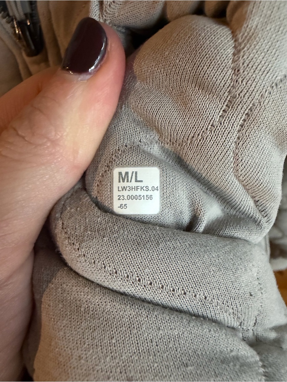 Lululemon scuba quilted oversized half zip - Picture 5 of 6